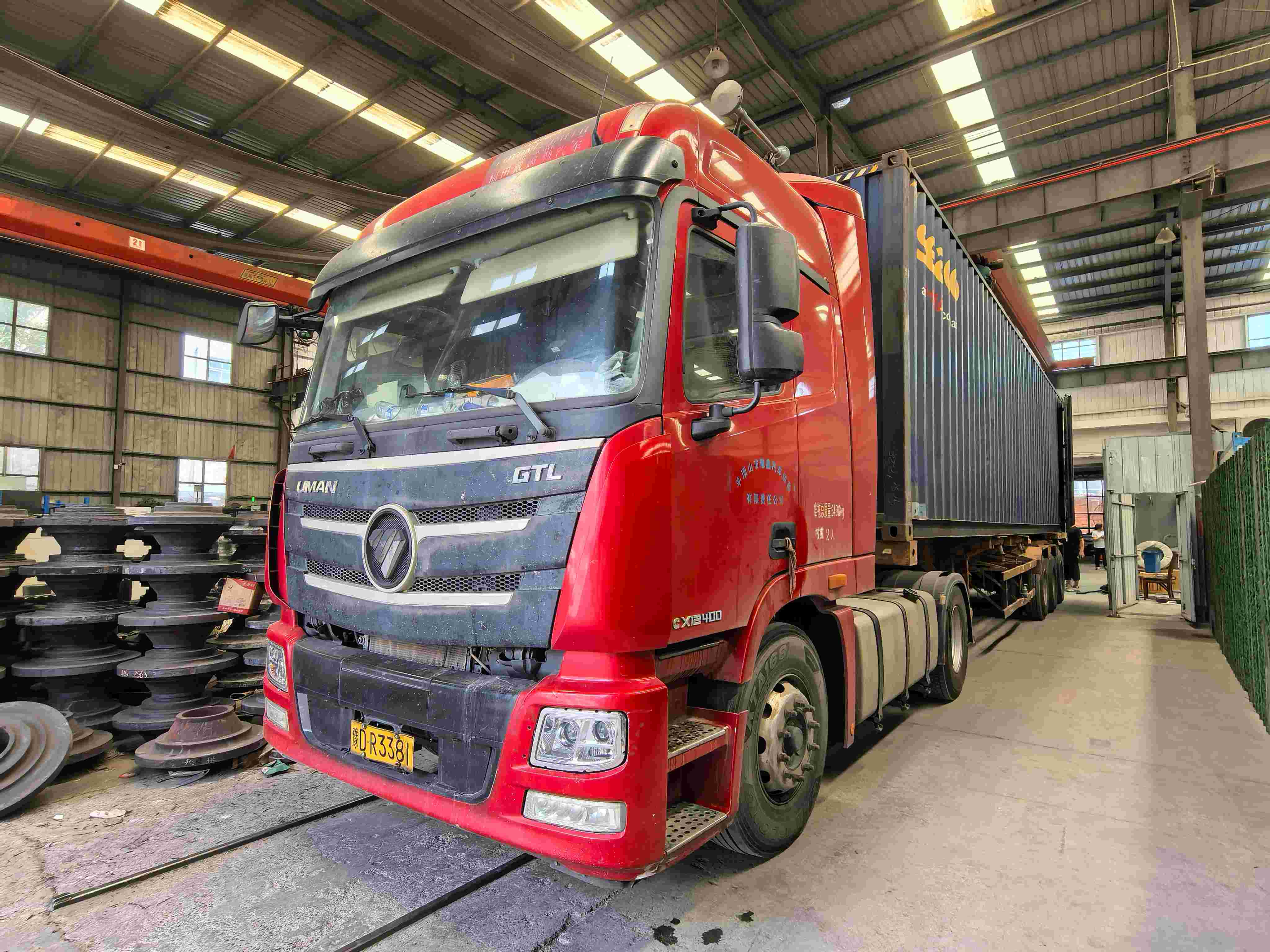 油炸方便面設備發往尼日尼亞